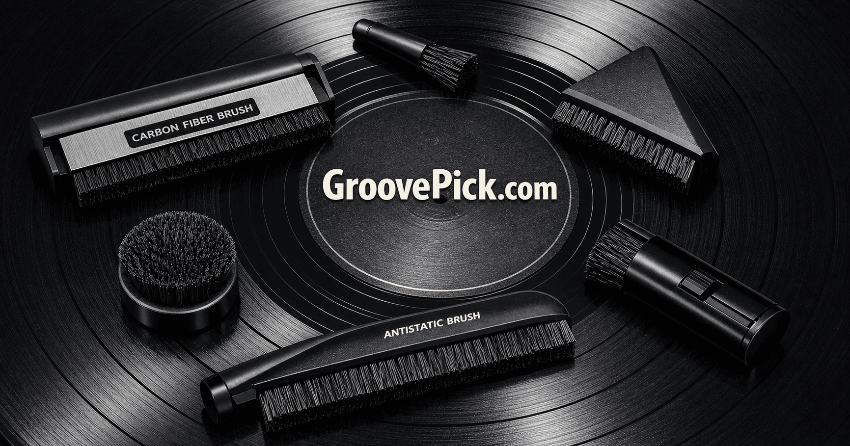 Brosse antistatique vinyle